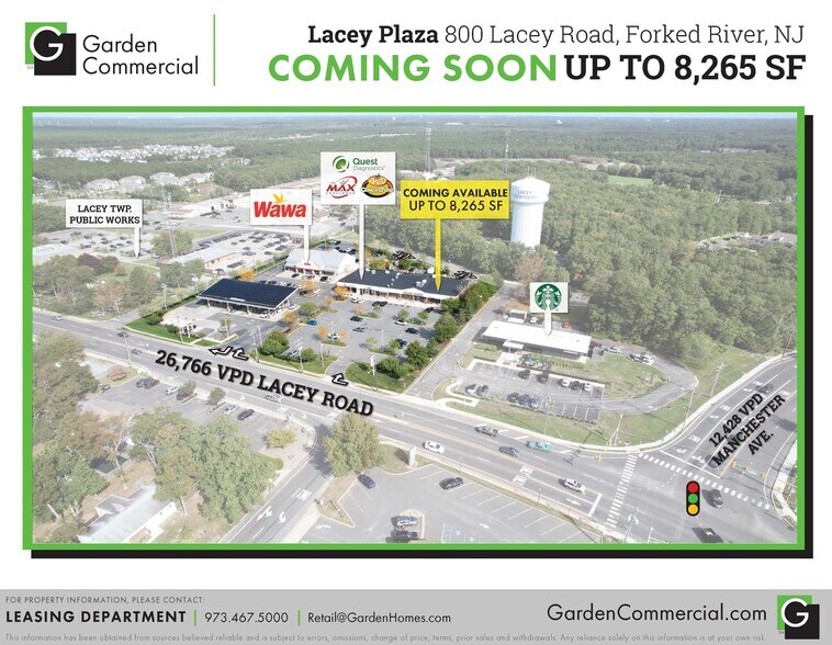 800 Lacey Rd, Forked River, NJ à louer - Aérien – Image 3 sur 6
