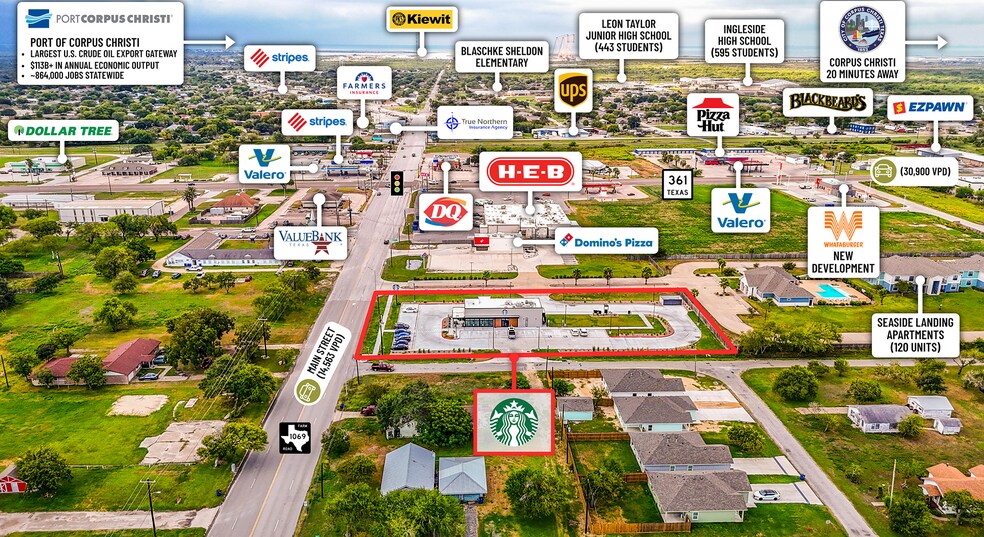 2975 Main St, Ingleside, TX à vendre - Photo de l’immeuble – Image 3 sur 7