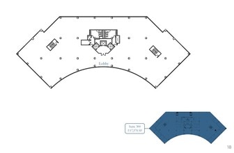 1 Almaden Blvd, San Jose, CA à louer Plan d’étage– Image 1 sur 1