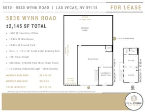 5830 Wynn Rd, Las Vegas, NV à louer Photo intérieure– Image 2 sur 3