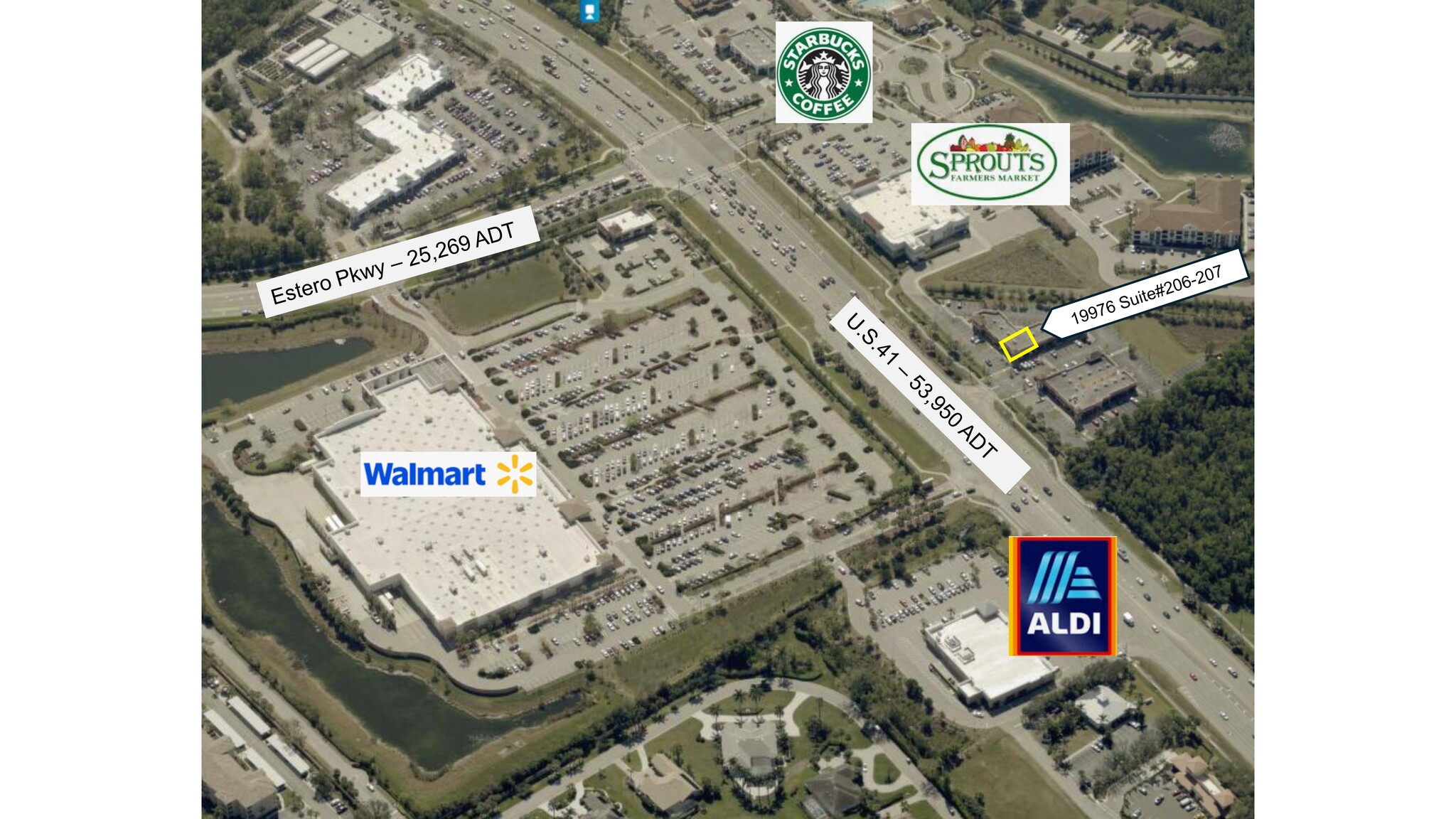 19970-19976 S Tamiami Trl, Estero, FL à louer Plan de site– Image 1 sur 18