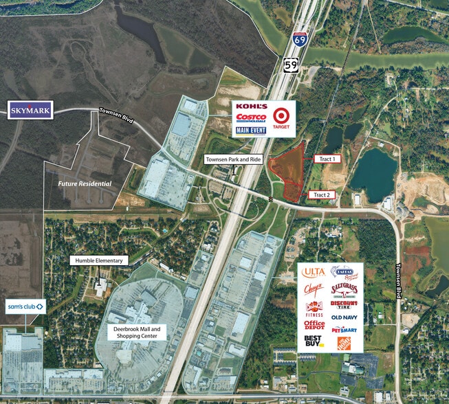 Townsen Blvd, Humble, TX à vendre - Aérien – Image 2 sur 2