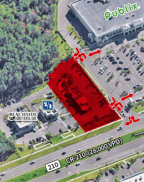 795 County Road 210 W, Saint Johns, FL à louer - Aérien – Image 3 sur 3