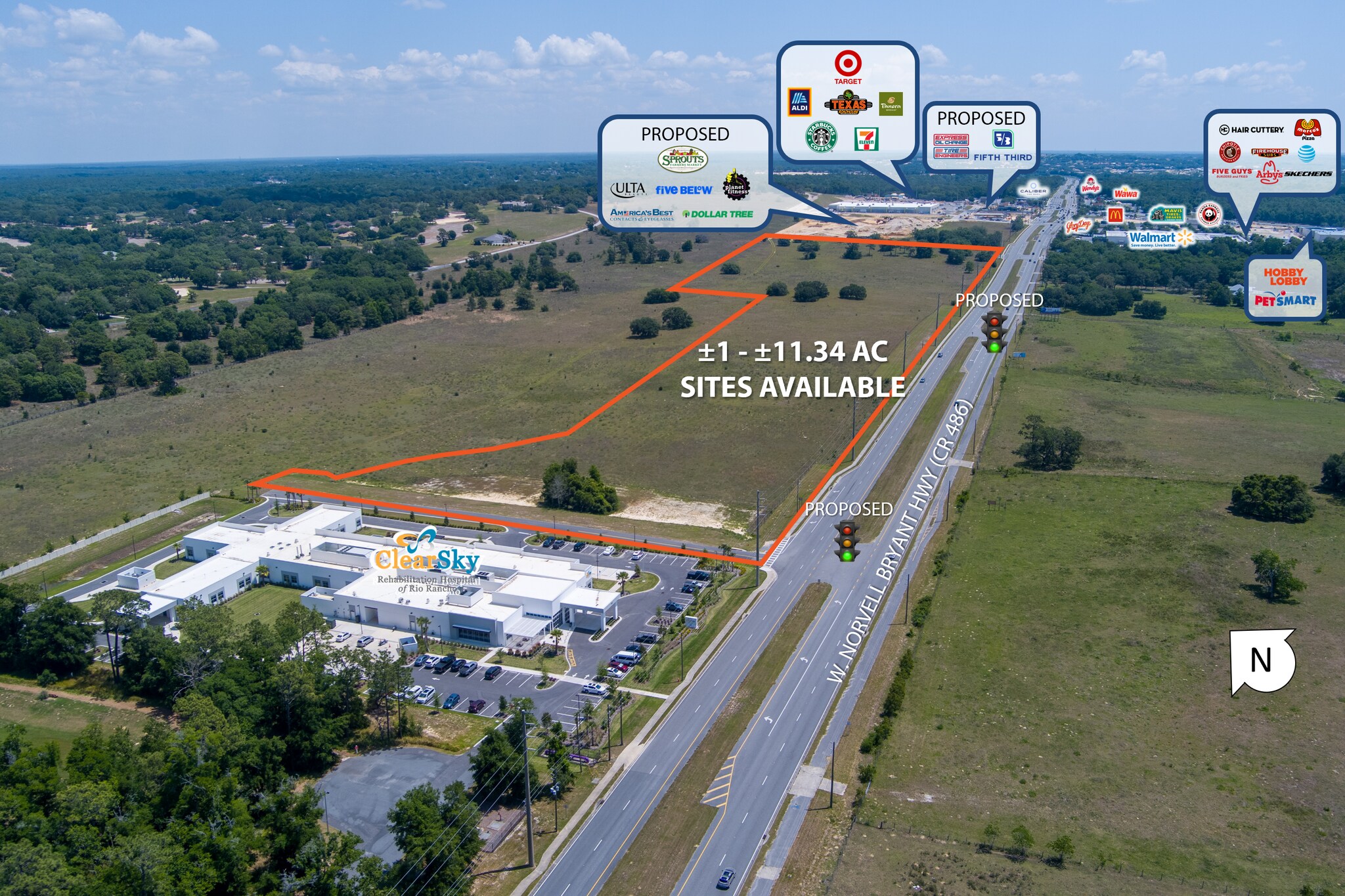0 W Norvell Bryant Hwy, Lecanto, FL à vendre Aérien– Image 1 sur 6