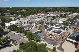 111 S Lincoln St, Hinsdale, IL - VUE AÉRIENNE  vue de carte