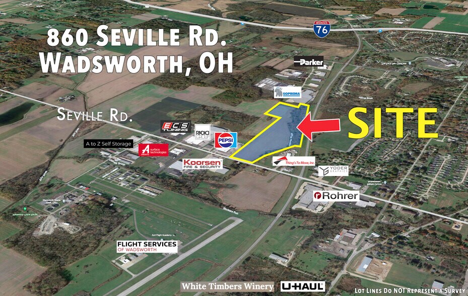 860 Seville Rd, Wadsworth, OH à vendre - Photo de l’immeuble – Image 2 sur 4