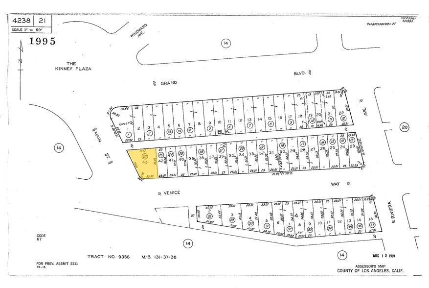 1718-1720 Main St, Venice, CA à louer - Plan cadastral – Image 2 sur 28