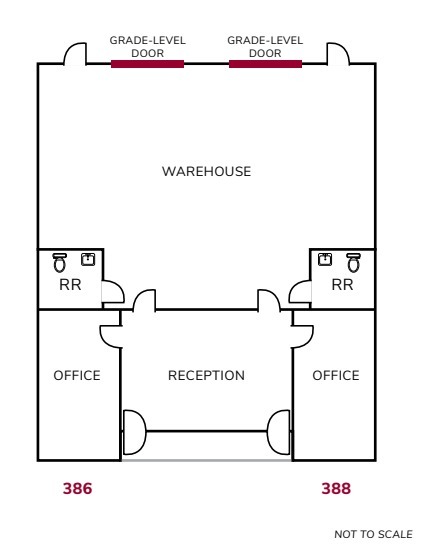 340-358 State Pl, Escondido, CA à louer Plan d’étage– Image 1 sur 1