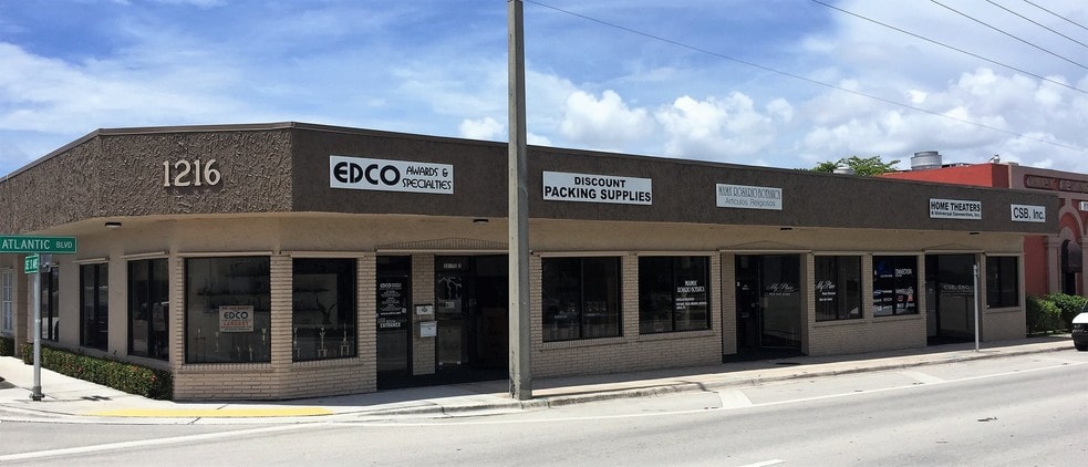 1216 E Atlantic Blvd, Pompano Beach, FL à louer - Photo de l’immeuble – Image 3 sur 54