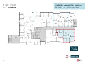 106-114 La Casa Via, Walnut Creek, CA à louer Plan d’étage– Image 1 sur 1