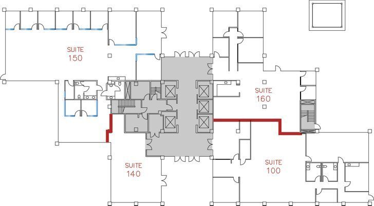 3131 Camino del Rio N, San Diego, CA à louer Plan d’étage– Image 1 sur 1