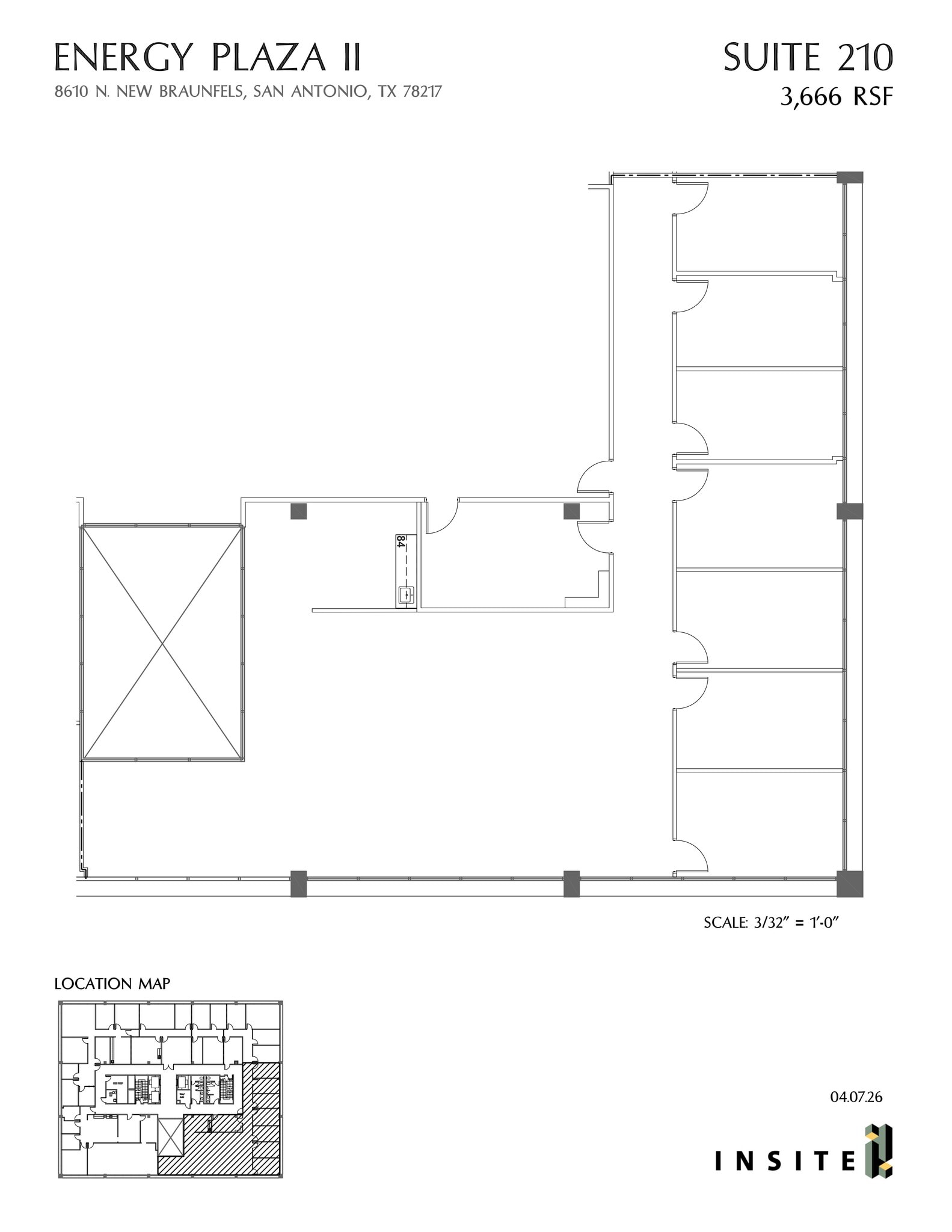 8620 N New Braunfels Ave, San Antonio, TX à louer Plan de site– Image 1 sur 2