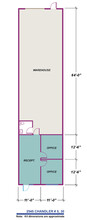 2545 E Chandler Ave, Las Vegas, NV à louer Plan d’étage– Image 1 sur 1