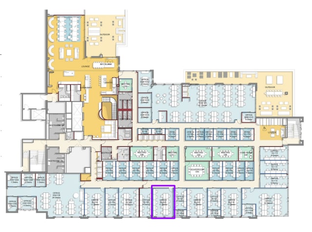 1422 S Tryon St, Charlotte, NC à louer Plan d’étage– Image 1 sur 1