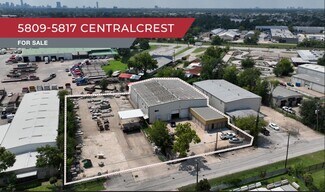Plus de détails pour 5809-5817 Centralcrest St, Houston, TX - Industriel/Logistique à vendre