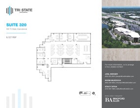 300 Tri State International, Lincolnshire, IL à louer Plan d’étage– Image 1 sur 1