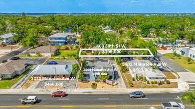3002 Manatee Ave, Bradenton, FL - VUE AÉRIENNE  vue de carte