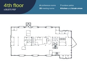 2000 Seaport Blvd, Redwood City, CA à louer Plan d’étage– Image 1 sur 1