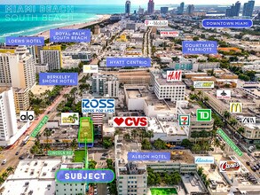 226 Lincoln Rd, Miami Beach, FL - Vue aérienne vue de carte - Image1
