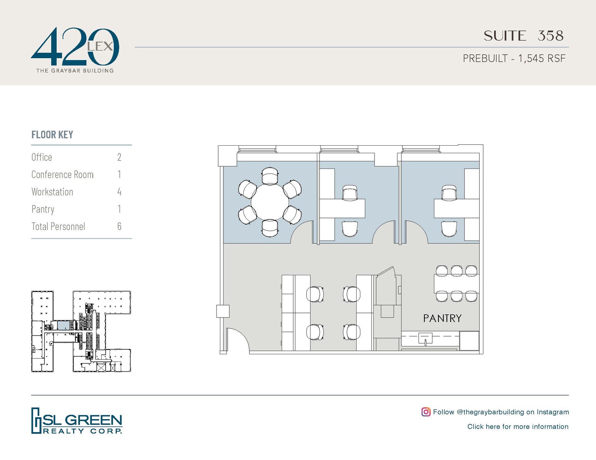 420 Lexington Ave, New York, NY à louer Plan d’étage– Image 1 sur 1