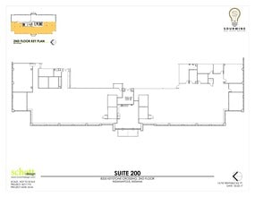 8335 Keystone Crossing, Indianapolis, IN à louer Plan de site– Image 1 sur 1