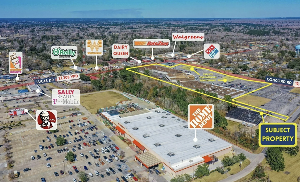 4685-4875 Concord Rd, Beaumont, TX à louer - Photo de l’immeuble – Image 2 sur 4