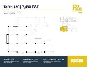 1718-1720 NW Peachtree St, Atlanta, GA à louer Plan de site– Image 1 sur 1