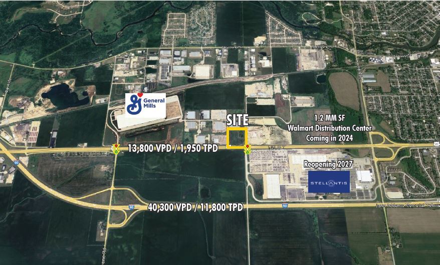 NWC of Chrysler Dr and Town Hall Rd, Belvidere, IL à vendre - Photo de l’immeuble – Image 1 sur 3
