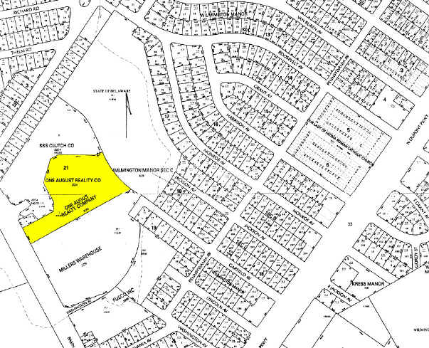 606 W Basin Rd, New Castle, DE à vendre - Plan cadastral – Image 2 sur 6
