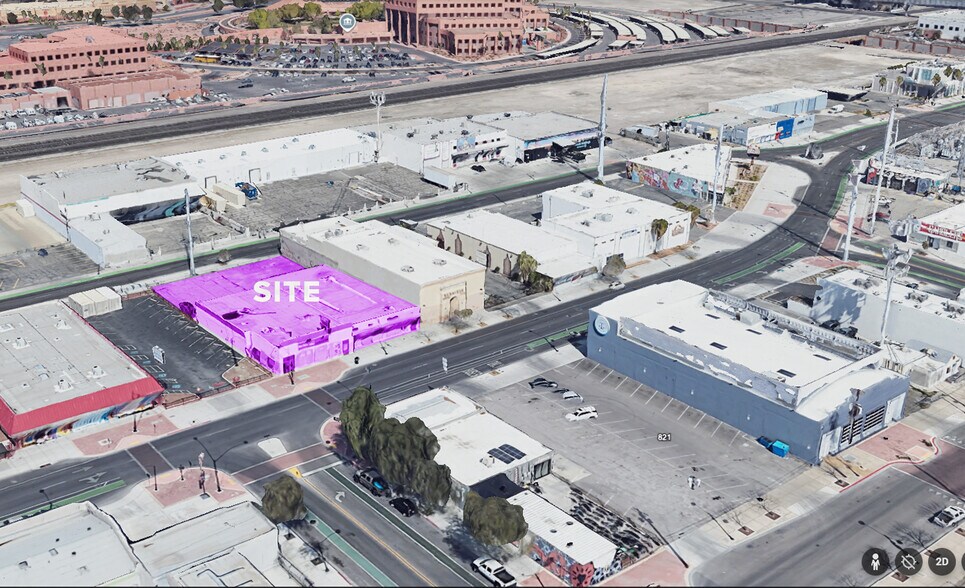 826-830 S Main St, Las Vegas, NV à louer - Aérien – Image 3 sur 9