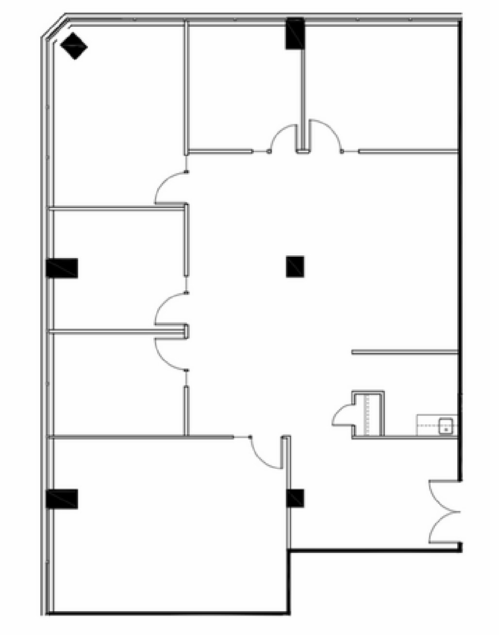 6299 Airport Rd, Mississauga, ON à louer Plan d’étage– Image 1 sur 1