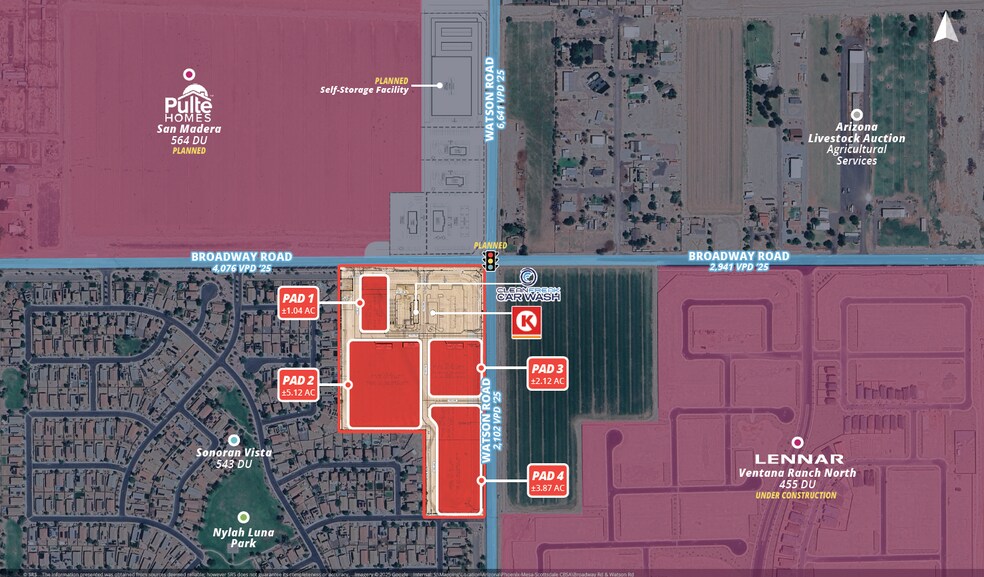 SWC Broadway & Watson, Buckeye, AZ à vendre - Photo de l’immeuble – Image 2 sur 2