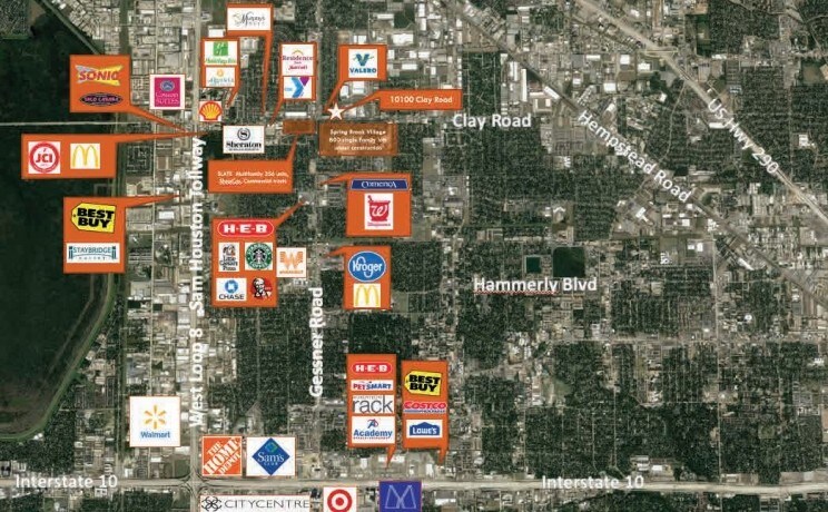10100 Clay Rd, Houston, TX à louer - Aérien – Image 2 sur 13