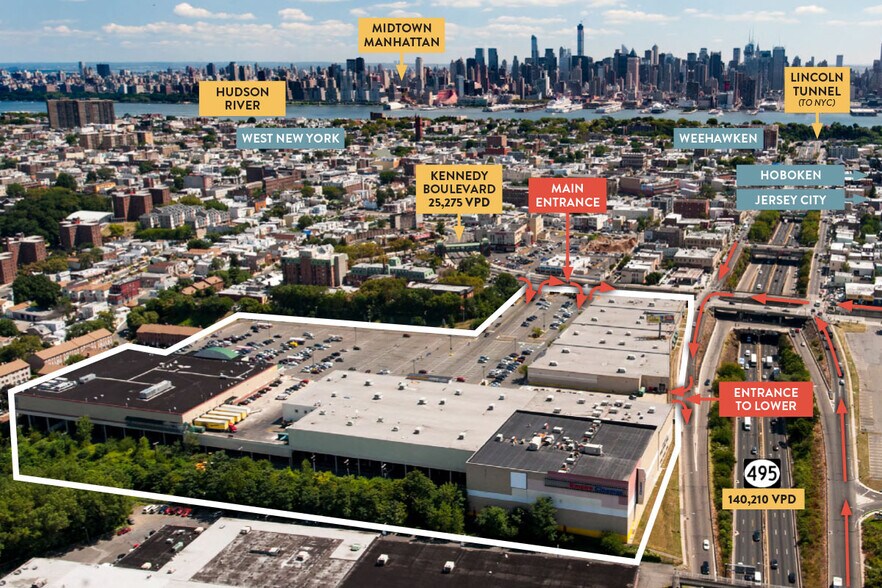 3131 Kennedy Blvd, North Bergen, NJ à louer - Photo de l’immeuble – Image 2 sur 4