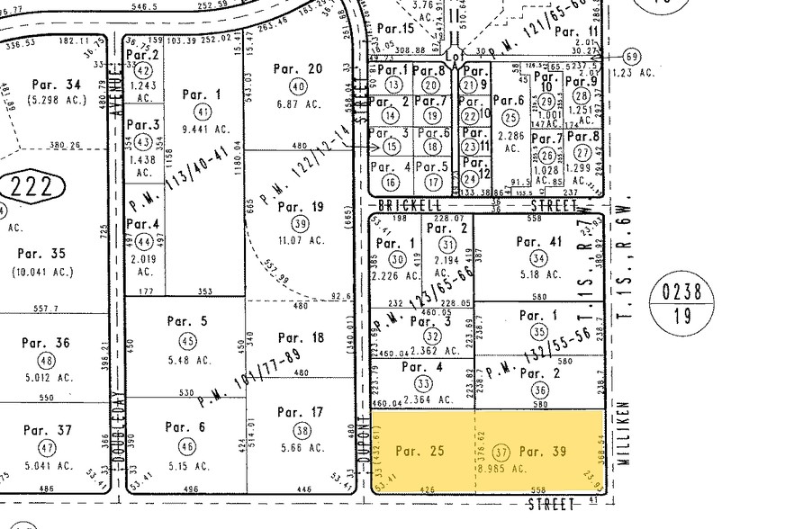 801 S DuPont Ave, Ontario, CA à louer - Plan cadastral – Image 3 sur 3