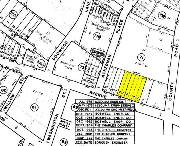 105 Union Ave, Cresskill, NJ à louer - Plan cadastral – Image 2 sur 2