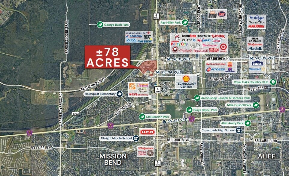 1000 W Oaks Mall, Houston, TX à vendre - Photo de l’immeuble – Image 1 sur 2