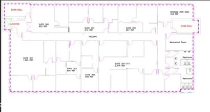 9385 N 56th St, Temple Terrace, FL à louer Plan d’étage– Image 1 sur 1