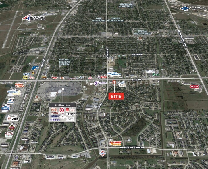 FM 365, Port Arthur, TX à vendre - Aérien – Image 2 sur 2