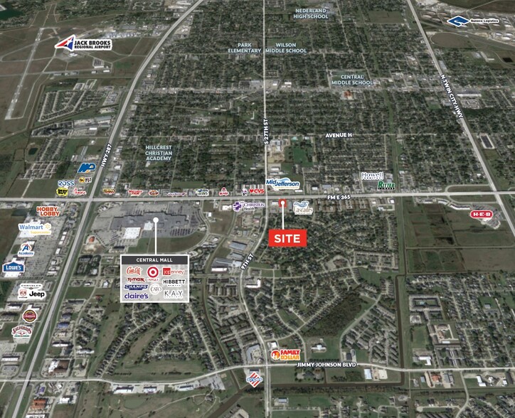 FM 365, Port Arthur, TX à vendre - Aérien – Image 2 sur 2