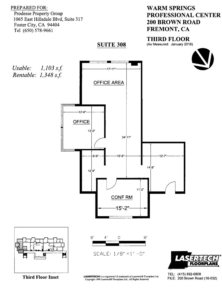 200 Brown Rd, Fremont, CA à louer Plan d’étage– Image 1 sur 1