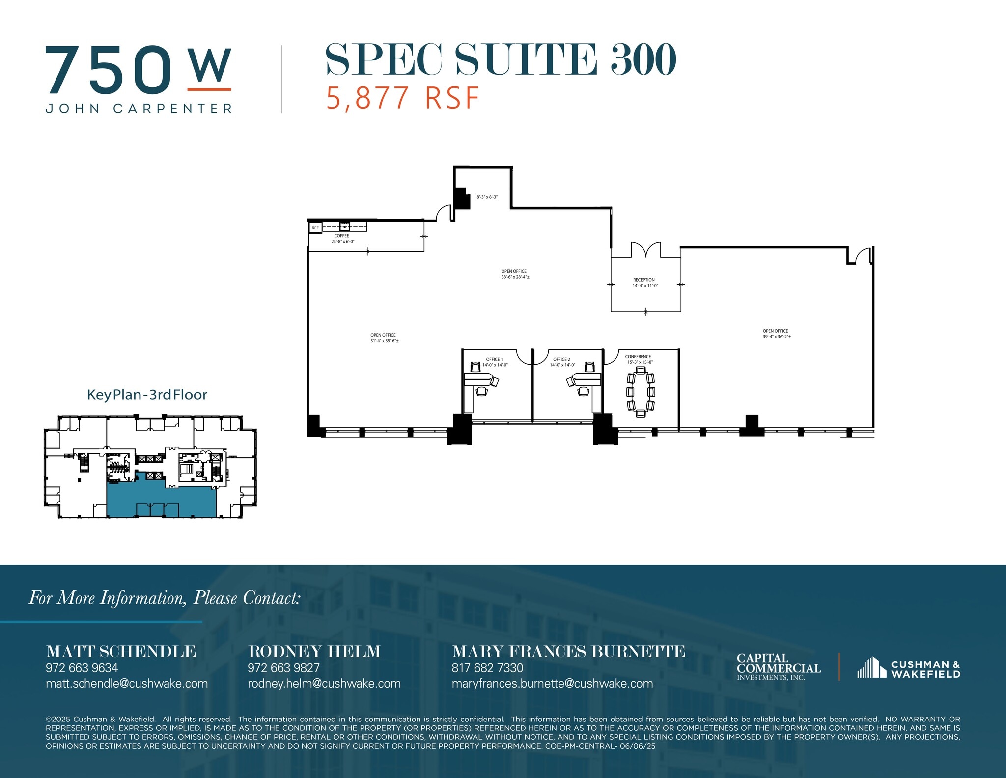 750 W John Carpenter Fwy, Irving, TX à louer Plan de site– Image 1 sur 3