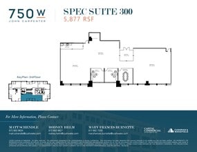 750 W John Carpenter Fwy, Irving, TX à louer Plan de site– Image 1 sur 3