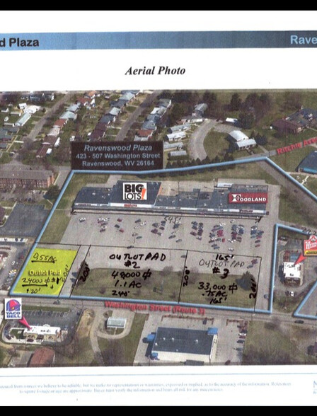 423-507 Washington St, Ravenswood, WV à vendre - Aérien – Image 2 sur 4