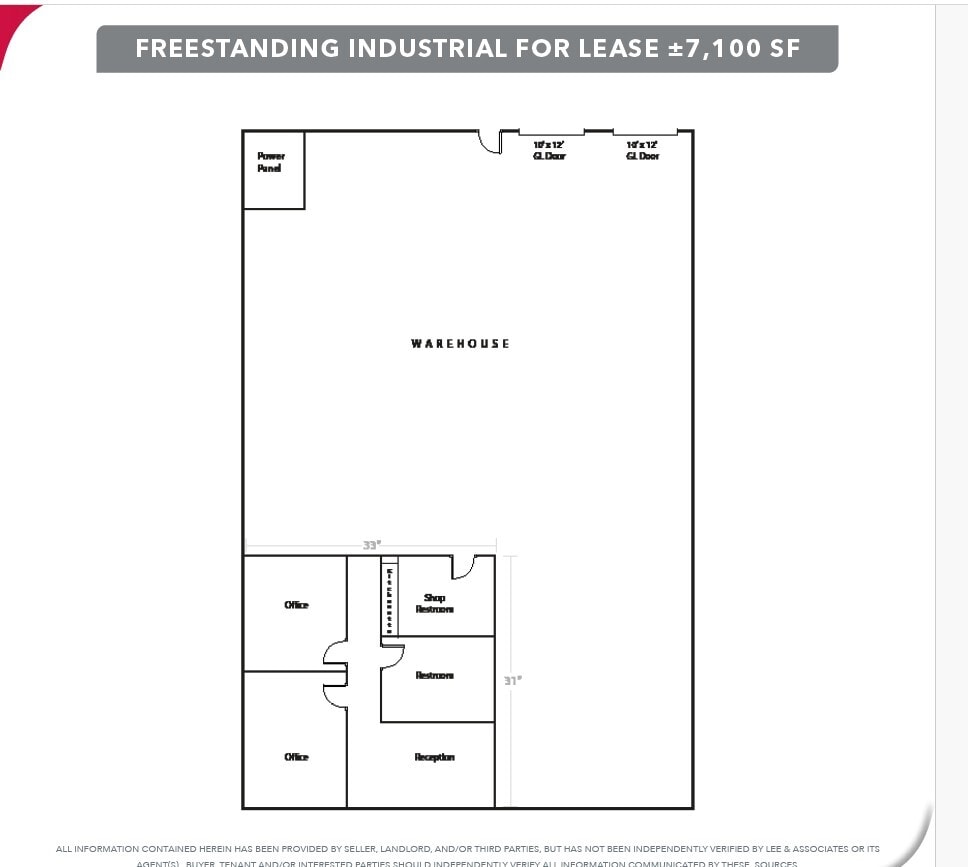 13009 Los Nietos Rd, Santa Fe Springs, CA à louer Plan d’étage– Image 1 sur 1