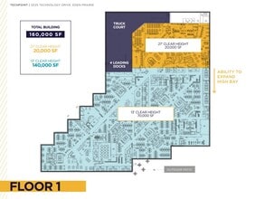 12125 Technology Dr, Eden Prairie, MN à louer Plan d’étage– Image 1 sur 1