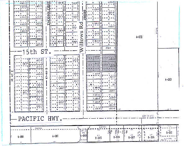 1407 Willows Rd E, Fife, WA à louer - Plan cadastral – Image 2 sur 2