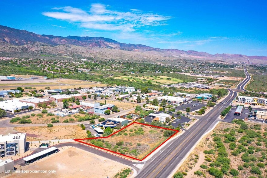 345 AZ-89A Hwy, Cottonwood, AZ à vendre - Aérien – Image 3 sur 6