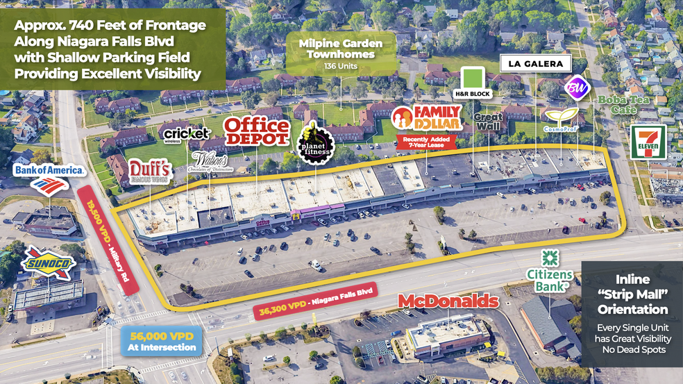 8207-8351 Niagara Falls Blvd, Niagara Falls, NY à louer - Photo de l’immeuble – Image 1 sur 6