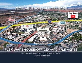Plus de détails pour 345 E Riverside Dr, Saint George, UT - Local d’activités à vendre